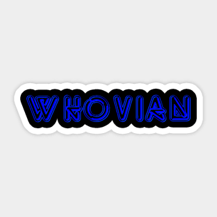 Whovian Sticker